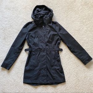 North Face Laney Trench Raincoat Black XS
